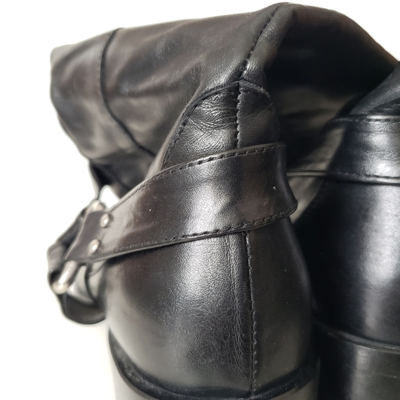 Browns | Leather Biker Boots - Picture 8 of 9
